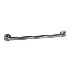 S/S GRAB BAR 36" STRAIGHT EXPOSED FLANGE
