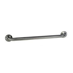 S/S GRAB BAR 42" STRAIGHT EXPOSED FLANGE