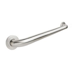 S/S GRAB BAR 30" STRAIGHT CONCEALED FLANGE