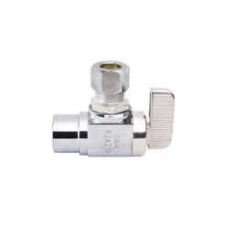 ANGLE STOP VALVE (BALL TYPE) - 1/2" SWEAT X 3/8 OD