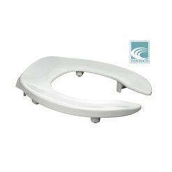 TOILET SEAT - ROUND FRONT HEAVY DUTY LIFT SEAT - 2"