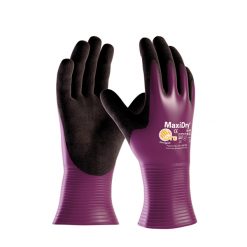 ATG MAXIDRY PURPLE GLOVES - SM (PR)