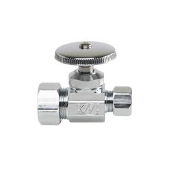 STRAIGHT STOP VALVE - 5/8 OD X 3/8 OD