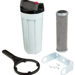 WHOLE HOUSE HIGH-FLOW FILTER SYSTEM W/WRENCH