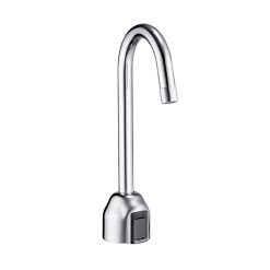 OPTIMA PLUS GOOSENECK FAUCET OPTIONAL TRIM PLATE - 2.2 GPM (BATTERY POWERED)