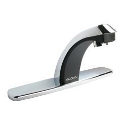 OPTIMA PLUS FIBER OPTIC FAUCET 8" CENTER - 0.5 GPM (BATTERY POWERED)
