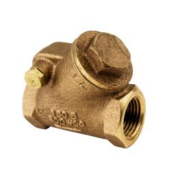 1/2” NL FNPT X FNPT BRONZE Y-PATTERN CHECK VALVE