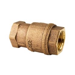 1/2” FNPT X FNPT IN-LINE NL BRONZE SPRING CHECK VALVE
