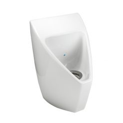 SLOAN HYB-7000-A WATERFREE WALL HUNG HYBRID URINAL WITH JETRINSE