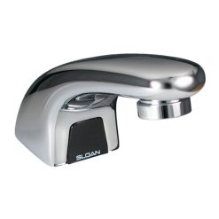 OPTIMA PLUS PEDESTAL FAUCET W/ OPTIONAL 8" CENTER - 0.5 GPM (BATTERY POWERED)