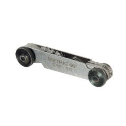 GENERAL TOOL 255MM METRIC SCREW THREAD - PITCH GAGE .35-6.0 MM