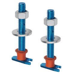 BIG FOOT BOLTS LLC 040232235825 NO SPIN TOILET FLANGE BOLTS (1 PR)