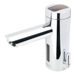 OPTIMA SOLIS FAUCET W/ TEMPERATURE MIXER - 0.5 GPM (SOLAR POWERED W/ BACKUP BATTERY)