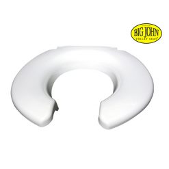 TOILET SEAT - BIG JOHN OPEN FRONT - LESS COVER