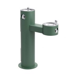 ELKAY LK4420 - OUTDOOR BI-LEVEL ADA PEDESTAL FOUNTAIN (SPECIFY COLOR)