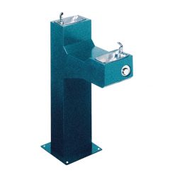 HALSEY TAYLOR 4720 - OUTDOOR DRINKING FOUNTAIN - BI-LEVEL PEDESTAL