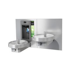 OASIS MMRSLEBF NON-REFRIGERATED BI-LEVEL MODULAR WATER FOUNTAIN W/ELECTRONIC BOTTLE FILLER