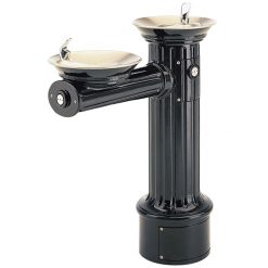 HAWS 3511 - OUTDOOR ANTIQUE HI-LOW PEDESTAL