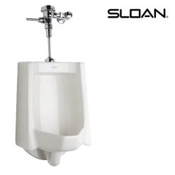 URINAL W/ ROYAL FLUSHOMETER - .125 GPF