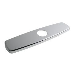 TRIM PLATE KIT - 8" (CHROME)