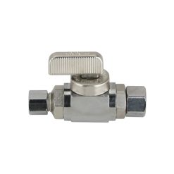STRAIGHT STOP VALVE (BALL TYPE) REPAIR - 3/8 OD COMP X 1/4 OD COMP
