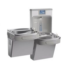 ELKAY LZSTL8WSSP STAINLESS STEEL EZH2O FILTERED BOTTLE FILLER & BI-LEVEL ADA WATER COOLER