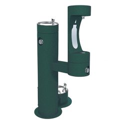 ELKAY LK4420BF1LDB - OUTDOOR EZH2O BOTTLE FILLING STATION BI-LEVEL WITH PET STATION