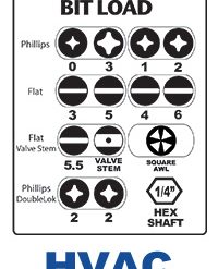 MEGAPRO®-HVAC DRIVER W/BITS