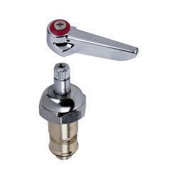 HOT CERAMIC STEM W/ CHECK, BONNET & LEVER HANDLE