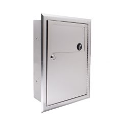 S/S RECESSED SANITARY NAPKIN DISPOSAL