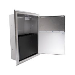 S/S RECESSED SANITARY NAPKIN DISPOSAL