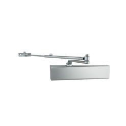 ALUM DOOR CLOSER W/ COVER & UNIVERSAL MOUNTING PLATE