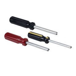 SET OF ONE WAY SCREW REMOVERS