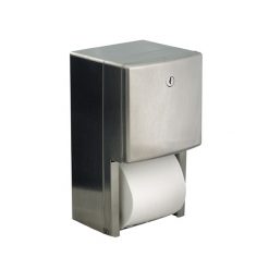 TOILET TISSUE DISPENSER DOUBLE ROLL S/S