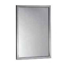 BOBRICK B290-2436 S/S ANGLE WELDED FRAME MIRROR 24” X 36”