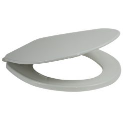 WHITE REG CLOSET SEAT W/LID