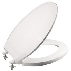 CLOSET SEAT - XHD WHITE ELONG CLOSED