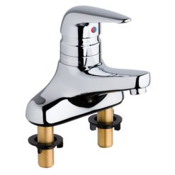 CHICAGO FAUCET 420-T41ABCP 4” LAV FAUCET 1.5 GPM W/ TEMPSHIELD SCALD PROTECTION