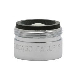 CHICAGO FAUCET E2605JKABCP 13-16-27 CP MALE AERATOR .5 GPM