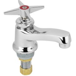 SINGLE FAUCET W/HOT CROSS HANDLE
