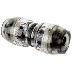 LEGEND VALVE 465-227 SMARTCLICK 1" X 1" STRAIGHT COUPLING PUSH-FITTING