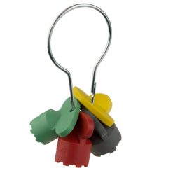 NEOPERL 11 9170 5 SET CACHE AERATOR TOOLS ON KEY RING