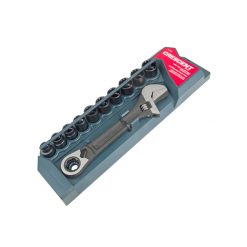 PASS-THRU ADJUSTABLE WRENCH SET