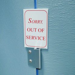 RESTROOM STALL BLOCK-AIDE