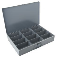 LGE 12 COMP STEEL STORAGE CASE
