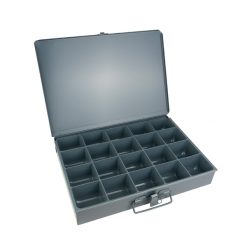 16 COMP STEEL STORAGE CASE