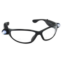 SAS SAFETY CORP 5420-20 INSPECTORS SAFETY GLASSES W/LED LIGHTS & 2.00 READER LENS