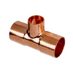 3/4" X 3/4" X 1/2" COPPER REDUCING TEE