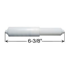 TOILET TISSUE ROLLER PLASTIC 5/8" ENDS