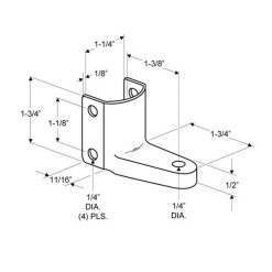 BOTTOM PARTITION HINGE